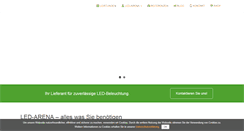 Desktop Screenshot of led-arena.de