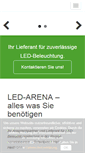 Mobile Screenshot of led-arena.de